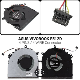 Ανεμιστήρας Asus Vivobook F512d