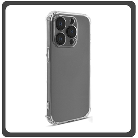 Θήκη Πλάτης - Back Cover, Silicone Σιλικόνη Material PC+TPU Protective Case Transparent Διάφανο For iPhone 13 Pro
