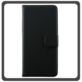 Θήκη Book, Δερματίνη Leather Flap Wallet Case with Clasp Black Μαύρο For iPhone 14 Pro