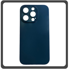 Θήκη Πλάτης - Back Cover, Silicone Σιλικόνη Ultra Thin Feather Case Dark Blue Μπλε For iPhone 13 Pro Max