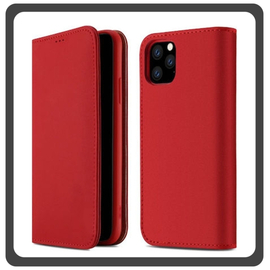 Θήκη Book, Leather Δερματίνη Print Wallet Case Red Κόκκινο For iPhone 13 Pro