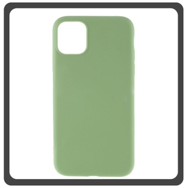 Θήκη Πλάτης - Back Cover, Silicone Σιλικόνη High Quality Liquid TPU Soft Protective Case Green Πράσινο For iPhone 13 Pro