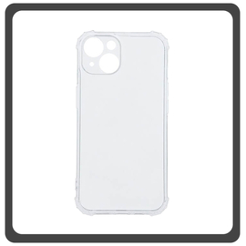 Θήκη Πλάτης - Back Cover, Silicone Σιλικόνη Material PC+TPU Protective Case Transparent Διάφανο For iPhone 13 Mini