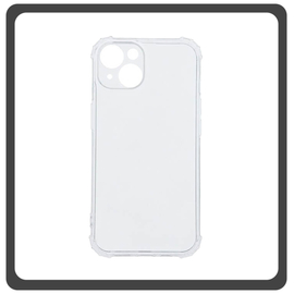 Θήκη Πλάτης - Back Cover, Silicone Σιλικόνη Material PC+TPU Protective Case Transparent Διάφανο For iPhone 13