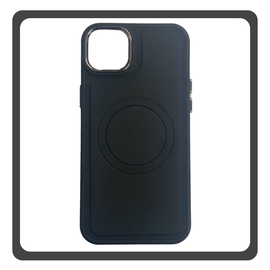 Θήκη Πλάτης - Back Cover Silicone Σιλικόνη Magnetic Skin Protection Case Black Μαύρο For iPhone 11 Pro Max