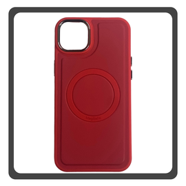 Θήκη Πλάτης - Back Cover Silicone Σιλικόνη Magnetic Skin Protection Case Red Κόκκινο For iPhone 11 Pro Max