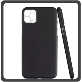 Θήκη Πλάτης - Back Cover Silicone Σιλικόνη Ultra Thin Feather PP Case Black Μαύρο For iPhone 11 Pro Max