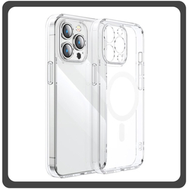 Θήκη Πλάτης - Back Cover Silicone Σιλικόνη Fine Hole Magnetic TPU Case Transparent Διάφανο For iPhone 11 Pro Max