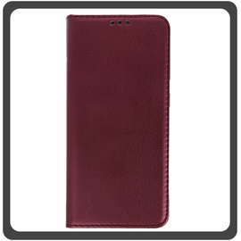 Θήκη Book, Δερματίνη Leather Print Wallet Case Red Κόκκινο For iPhone 12 Pro Max