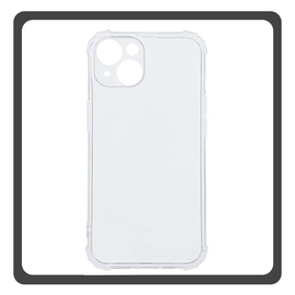 Θήκη Πλάτης - Back Cover, Silicone Σιλικόνη Trasparent Διάφανο Anti Shock 1,5mm For iPhone 15