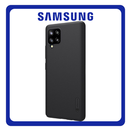 Nillkin Θήκη Πλάτης - Back Cover, Silicone Σιλικόνη Super Frosted Shield Black Μαύρο For Samsung A42 5G