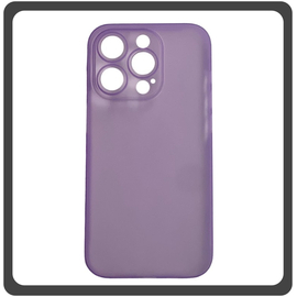 Θήκη Πλάτης - Back Cover, Silicone Σιλικόνη Ultra Thin Feather PP Case Purple Μωβ For iPhone 12 Pro Max