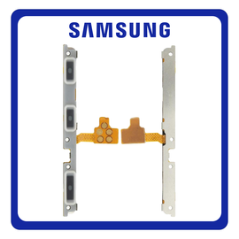 HQ OEM Συμβατό Με Samsung Galaxy A72 (SM-A725F, SM-A725F/DS), Galaxy A52 (SM-A525F, SM-A525F/DS) Power Key Flex Cable On/Off + Volume Key Buttons (Grade AAA)