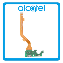 HQ OEM Συμβατό Με Alcatel 3L (2020) (5029Y, 5029) Micro USB Charging Dock Connector Flex Sub Board, Καλωδιοταινία Υπό Πλακέτα Φόρτισης + Microphone Μικρόφωνο (Grade AAA)