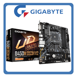 Gigabyte B450M DS3H V2 (rev. 1.0) Motherboard Micro ATX με AMD AM4 Socket