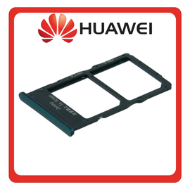Γνήσια Original Huawei P40 lite (JNY-L21A, JNY-L01A) SIM Card Tray + Micro SD Tray Crush Green Πράσινο 51661PSJ (Service Pack By Huawei)