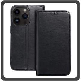 Θήκη Book, Leather Δερματίνη Print Wallet Case Black Μαύρο For iPhone 11 Pro Max