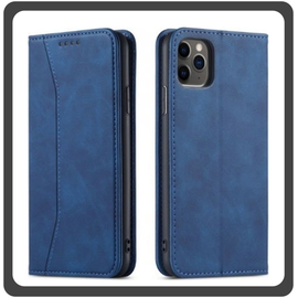 Θήκη Book, Leather Δερματίνη Print Wallet Case Blue Μπλε For iPhone 11 Pro Max