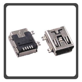 HQ OEM SMD Type B Female Micro USB Charging Port 5 Pin (Grade AAA)