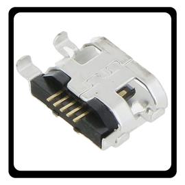 HQ OEM Mini USB Type B Female Socket Charging Port For 5 Pin (Premium A+)