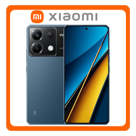 Xiaomi Poco X6 5G Dual SIM (12GB/256GB), Brand New Smartphone Mobile Phone Κινητό Blue Μπλε