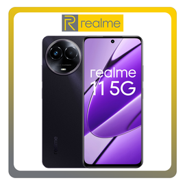 Realme 11 5G Dual SIM (8GB/256GB), Brand New Smartphone Mobile Phone Κινητό Glory Black Μαύρο