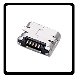 HQ OEM Micro USB &Beta; Female Sink 0.72 Dip Charging Port For 5 Pin (Grade AAA)