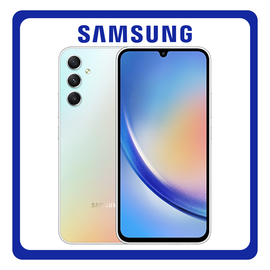 Samsung Galaxy A34 5G Dual SIM (6GB/128GB) Brand New Smartphone Mobile Phone Κινητό Awesome Silver Ασημί