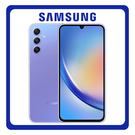 Samsung Galaxy A34 5G Dual SIM (6GB/128GB) Brand New Smartphone Mobile Phone Κινητό Awesome Violet Βιολετί