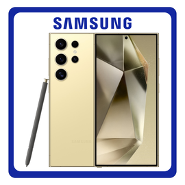 Samsung Galaxy S24 Ultra 5G Dual SIM (12GB/256GB), Brand New Smartphone Mobile Phone Κινητό Titanium Yellow Κίτρινο