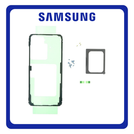 Γνήσια Original Galaxy S20 Ultra 5G (SM-G988, SM-G988U) Adhesive Tape Kit Waterproof Battery Cover Film Glue, Πίσω Διπλής Όψης Κόλλα Αδιάβροχη GH82-22280A (Service Pack By Samsung)