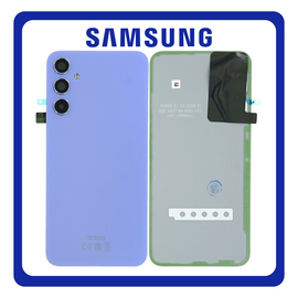 Γνήσια Original Samsung Galaxy A34 5G (SM-A346E, SM-A346B), Rear Back Battery Cover Πίσω Καπάκι Πλάτη Μπαταρίας + Camera Lens Τζαμάκι Κάμερας Violet Μωβ GH82-30709D (Service Pack By Samsung)