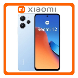 Xiaomi Redmi 12 NFC Dual SIM (4GB/128GB), Brand New Smartphone Mobile Phone Κινητό Midnight Sky Blue Μπλε