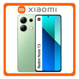 Xiaomi Redmi Note 13 4G NFC Dual SIM (6GB/128GB), Brand New Smartphone Mobile Phone Κινητό Mint Green Πράσινο