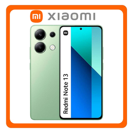 Xiaomi Redmi Note 13 4G NFC Dual SIM (8GB/256GB), Brand New Smartphone Mobile Phone Κινητό Mint Green Πράσινο