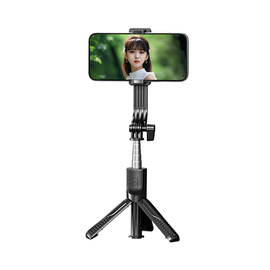 Selfie Stick - Tripod Remax P16, 0.8m, Bluetooth, Μαυρο - 40332