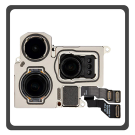 Γνήσια Original For Apple iPhone 15 Pro Max (A2849, A3105) Main Rear Back Camera Κεντρική Κάμερα 48MP + 12MP + 12MP Pulled