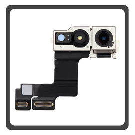 Γνήσια Original For Apple iPhone 15 Plus, iPhone 15+ (A3094, A2847) Front Selfie Camera Flex Μπροστινή Κάμερα 12MP Pulled