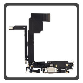 &Gamma;&nu;ή&sigma;&iota;&alpha; Original For Apple iPhone 15 Pro Max (A2849, A3105) Charging Dock Connector Type C ​Flex &Kappa;&alpha;&lambda;&omega;&delta;&iota;&omicron;&tau;&alpha;&iota;&nu;ί&alpha; &Kappa;&omicron;&nu;έ&kappa;&tau;&omicron;&rho;&alpha;&sigmaf; &Phi;ό&rho;&tau;&iota;&sigma;&eta;&sigmaf; + Microphone &Mu;&iota;&kappa;&rho;ό&phi;&omega;&nu;&omicron; Gray &Gamma;&kappa;&rho;&iota; Pulled