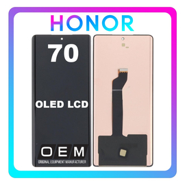 HQ OEM Συμβατό Με Honor 70 (FNE-AN00, FNE-NX9) OLED LCD Display Screen Assembly Οθόνη + Touch Screen Digitizer Μηχανισμός Αφής Black Μαύρο (Premium A+)