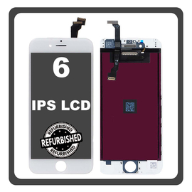 iPhone 6, iPhone6 (A1549, A1586) IPS LCD Display Screen Assembly &Omicron;&theta;ό&nu;&eta; + Touch Screen Digitizer &Mu;&eta;&chi;&alpha;&nu;&iota;&sigma;&mu;ό&sigmaf; &Alpha;&phi;ή&sigmaf; White Ά&sigma;&pi;&rho;&omicron; (Ref By Apple) (Lifetime Warranty &Gamma;&iota;&alpha; &Sigma;&upsilon;&nu;&epsilon;&rho;&gamma;ά&tau;&epsilon;&sigmaf; B2B​)