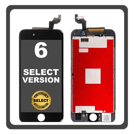 HQ OEM Συμβατό Με Apple iPhone 6 (A1549, A1586, A1589, A1522) Select Version IPS LCD Display Screen Assembly Οθόνη + Touch Screen Digitizer Μηχανισμός Αφής Black Μαύρο Bulk (Premium A+)