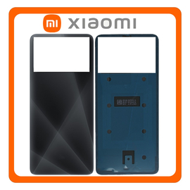 HQ OEM For Xiaomi Poco X4 Pro 5G, Poco X4Pro 5G (2201116PG) Rear Back Battery Cover &Pi;ί&sigma;&omega; &Kappa;&alpha;&pi;ά&kappa;&iota; &Pi;&lambda;ά&tau;&eta; &Mu;&pi;&alpha;&tau;&alpha;&rho;ί&alpha;&sigmaf; Laser Black &Mu;&alpha;ύ&rho;&omicron; (Premium A+)