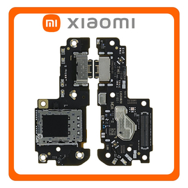 Γνήσια Original Xiaomi Redmi Note 12 Pro 5G (22101316C, 22101316I) USB Type-C Charging Dock Connector Flex Sub Board, Καλωδιοταινία Υπό Πλακέτα Φόρτισης + Microphone Μικρόφωνο 5600020M1600 (Service Pack By Xiaomi)