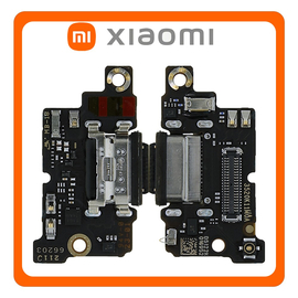 Γνήσια Original Xiaomi Mi 11i, Xiaomi Mi11i (M2012K11G) USB Type-C Charging Dock Connector Flex Sub Board, Καλωδιοταινία Υπό Πλακέτα Φόρτισης + Microphone Μικρόφωνο 5600010K1100 (Service Pack By Xiaomi)