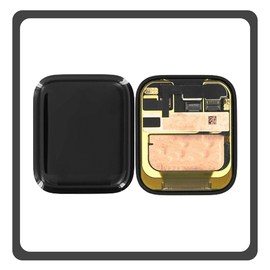 Γνήσια Original Apple Watch 6 44mm A2293, A2294, A2375, A2376, A2291, A2292 (Apple Watch Series 6) Retina LTPO OLED LCD Display Screen Assembly Οθόνη + Touch Screen Digitizer Μηχανισμός Αφής For Smart Watch Ρολόι Black Μαύρο Pulled