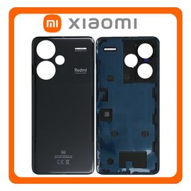 HQ OEM &Sigma;&upsilon;&mu;&beta;&alpha;&tau;ό &Mu;&epsilon; Xiaomi Redmi Note 13 Pro Plus 5G, Redmi Note 13 Pro+ 5G (23090RA98C, 23090RA98G) Rear Back Battery Cover &Pi;ί&sigma;&omega; &Kappa;ά&lambda;&upsilon;&mu;&mu;&alpha; &Kappa;&alpha;&pi;ά&kappa;&iota; &Pi;&lambda;ά&tau;&eta; &Mu;&pi;&alpha;&tau;&alpha;&rho;ί&alpha;&sigmaf; Midnight Black &Mu;&alpha;ύ&rho;&omicron; (Premium A+)