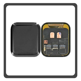 Original Apple Watch SE (2022) 44mm (A2724, A2727​) Retina LTPO OLED LCD Display Screen Assembly Οθόνη + Touch Screen Digitizer Μηχανισμός Αφής Black Μαύρο Pulled