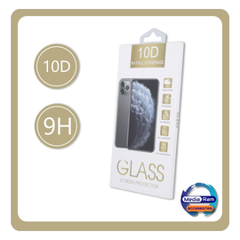 Tempered Glass 10D Τζαμάκι Οθόνης For Apple iPhone 16 Black Μαύρο 9H
