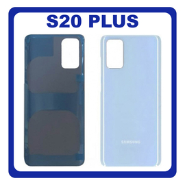OEM HQ Samsung Galaxy S20 Plus , S20+ G985 (SM-G985, SM-G985F, SM-G985F/DS) Rear Back Battery Cover Πίσω Κάλυμμα Καπάκι Μπαταρίας Blue Μπλε (Premium A+​)